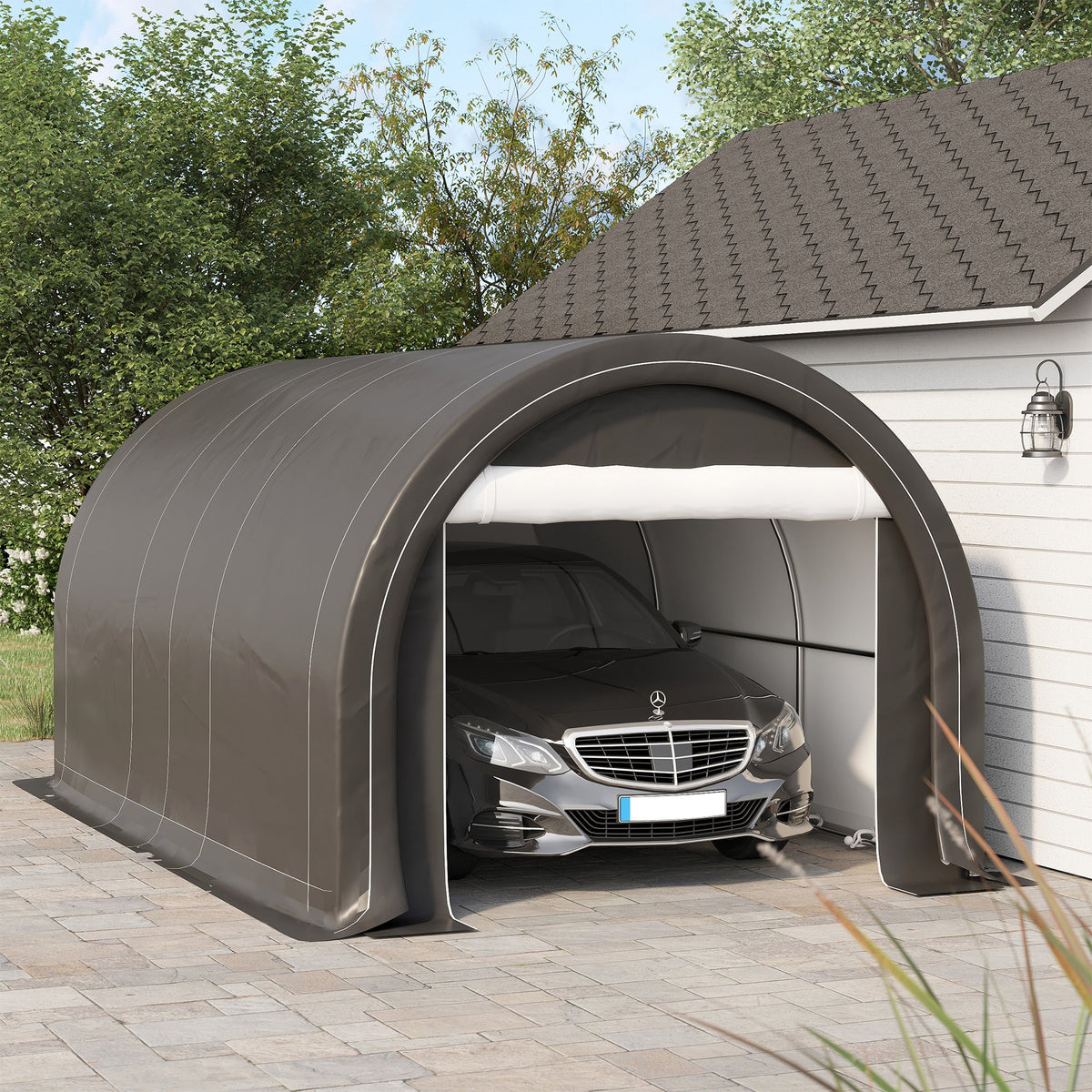 10' x 16' Heavy Duty Carport Garage