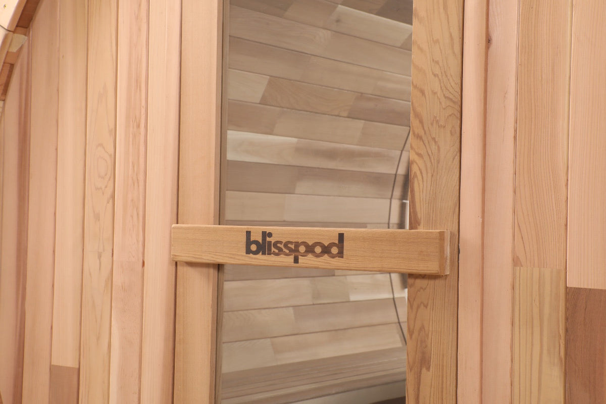 Canadian Red Cedar Outdoor Steam Barell Sauna