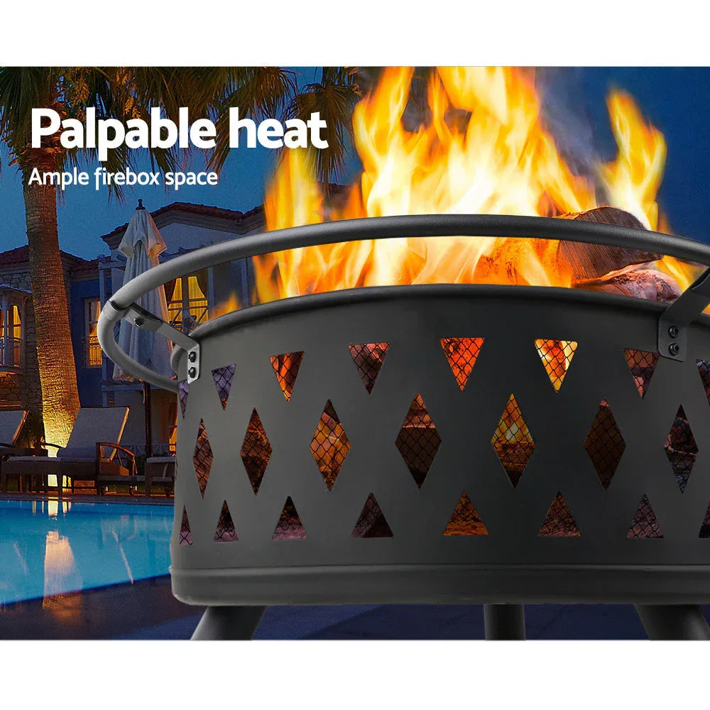 Fire Pit Charcoal Grill Ring