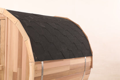 Canadian Red Cedar Outdoor Steam Barell Sauna