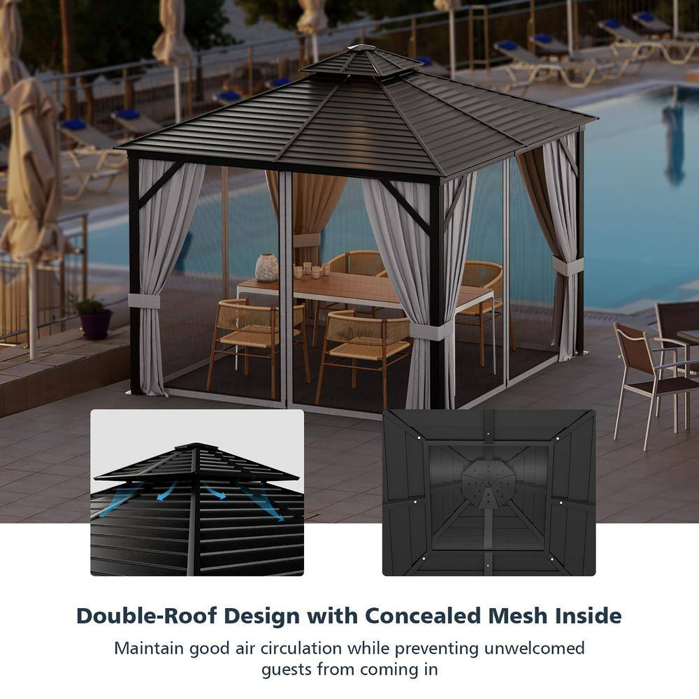 10' x 10' Hardtop Gazebo